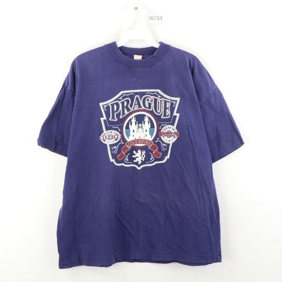 Vintage Streetwear Prague Czech Republic Shirt - Picture 1 of 7
